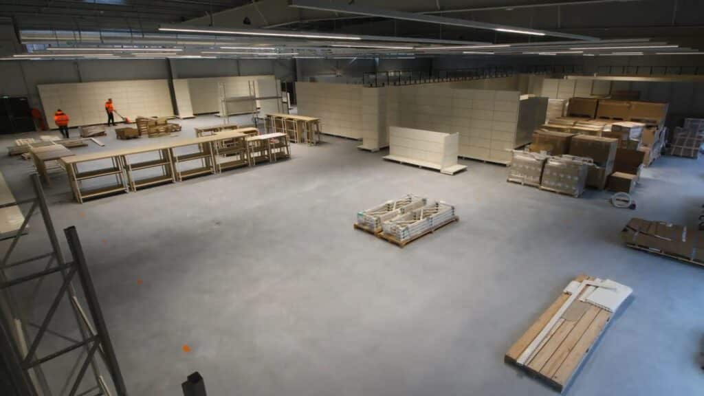 Timelapse chantier Weldom Herbignac