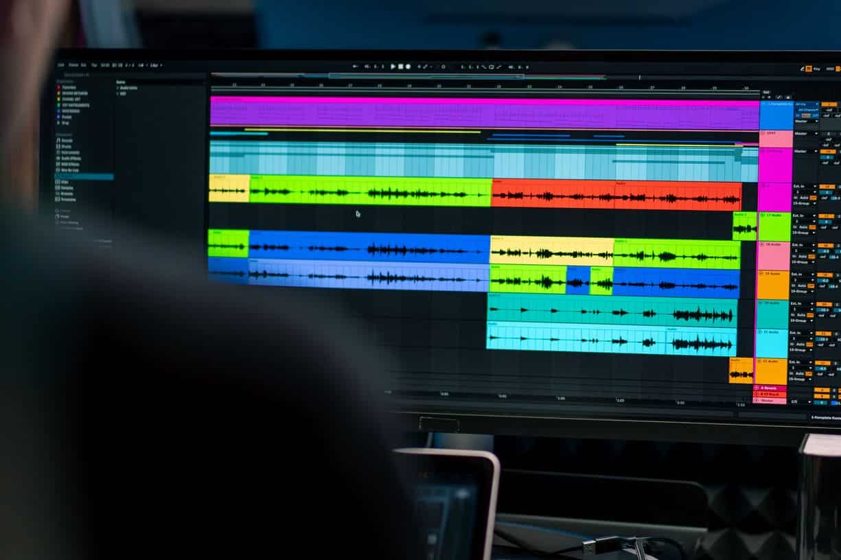 montage sur capcut audio