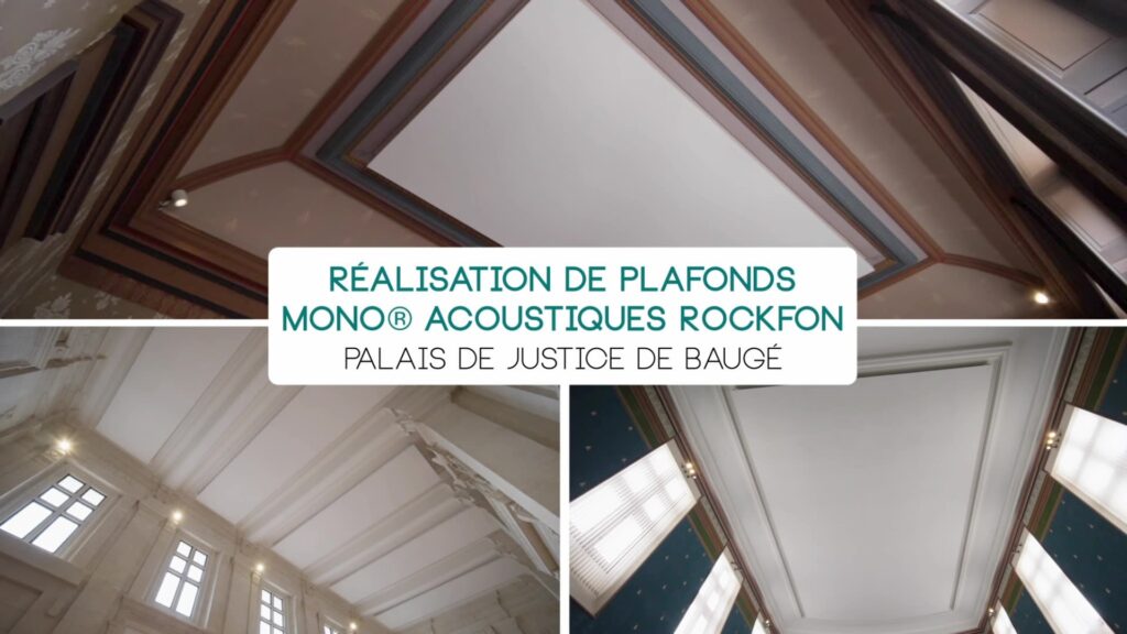 Vidéo restauration plafonds acoustiques