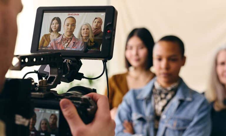 Groupe tournage video