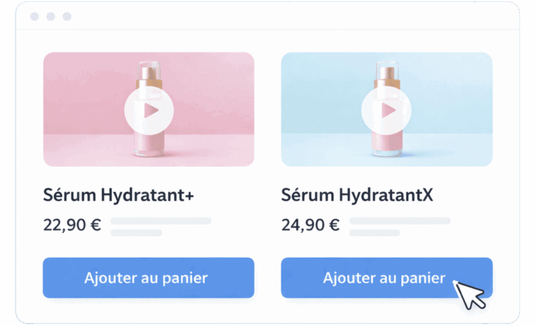 comparaison produit ecommerce avec vidéos