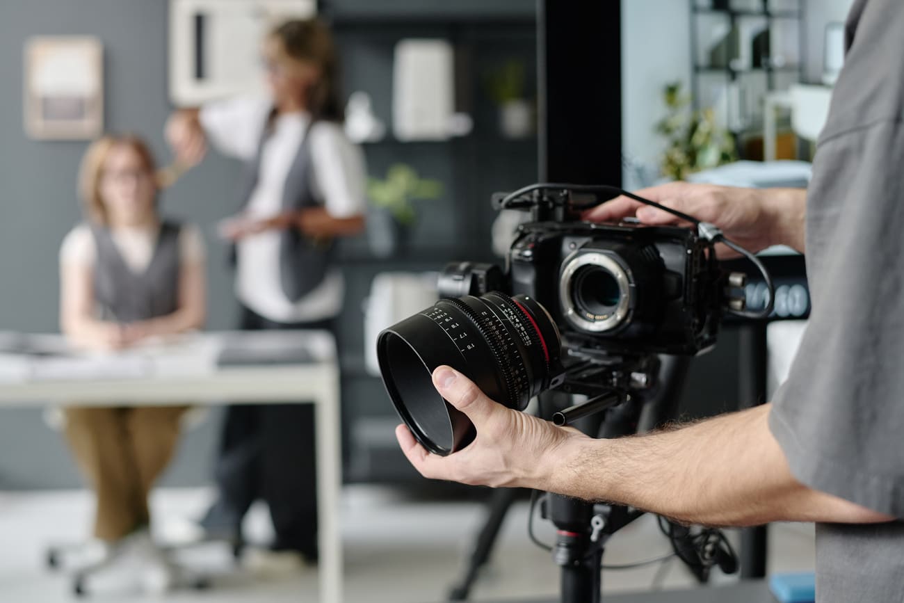 Matériel objectif videaste